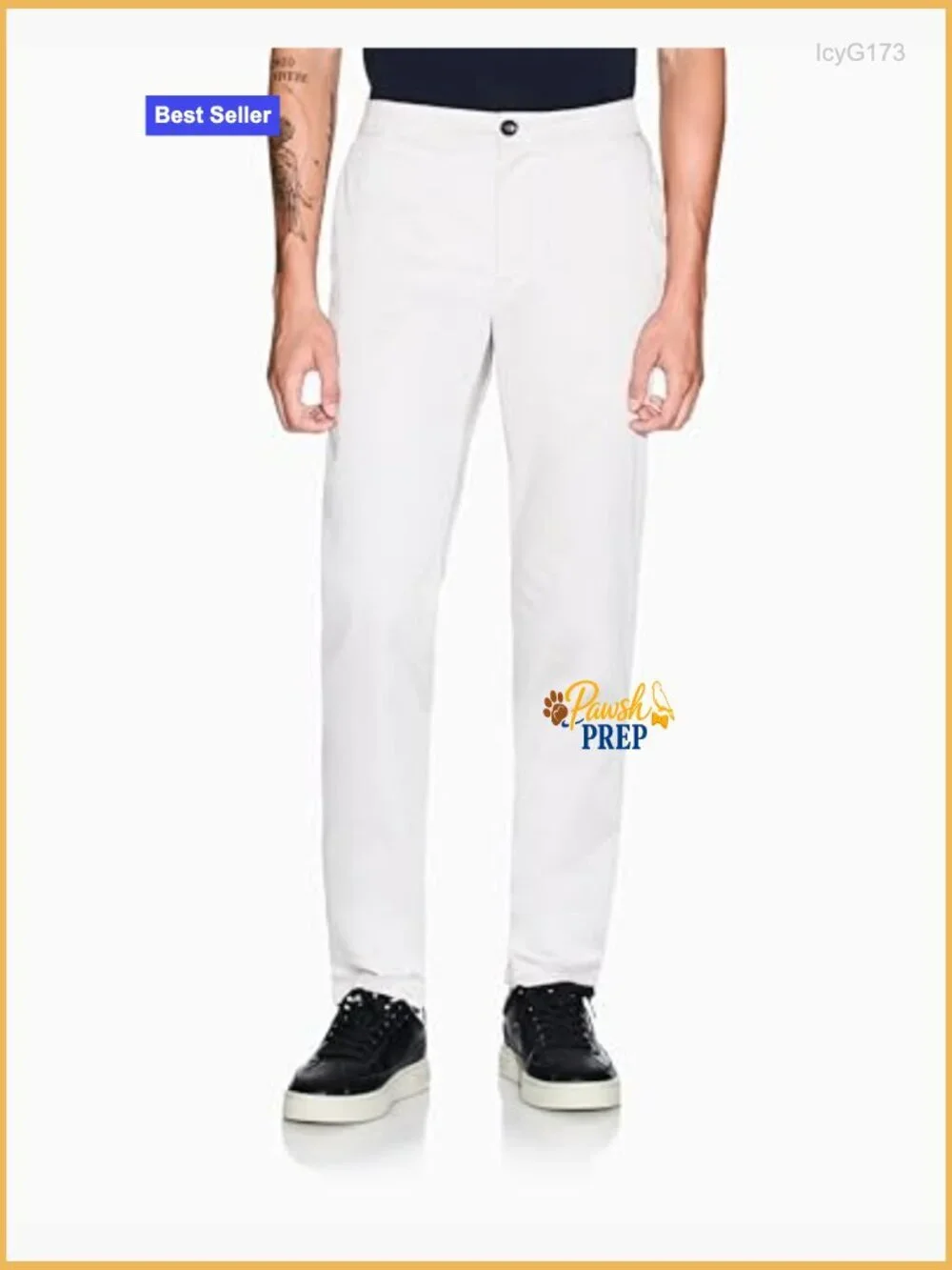 Stretch Cotton Essential Trouser - Men's Pants